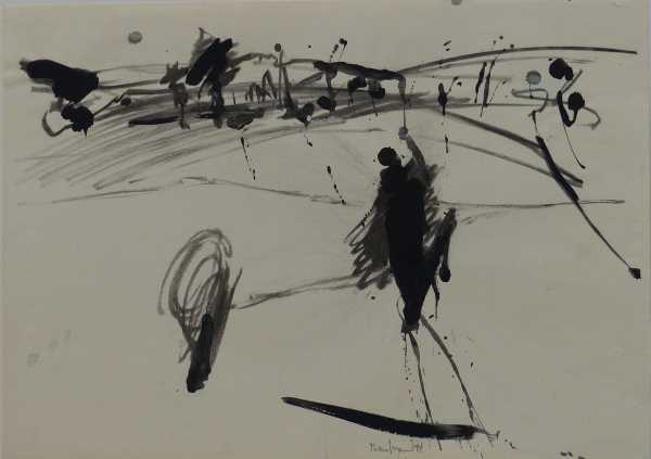 Schamane und Landschaft