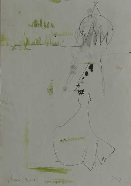 Maharaja Bakhat Singh Delights in His Palace Garden