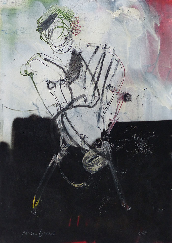 On the chair (Schwiegermutter), 